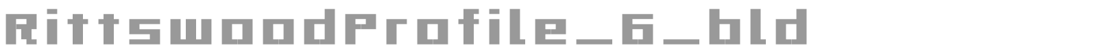 Rittswood Profile font preview