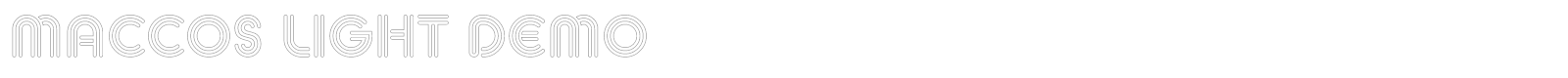 Maccos font preview
