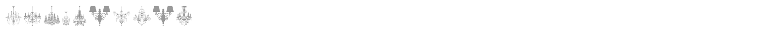 Chandelier font preview