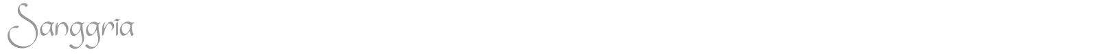 Sanggria font preview