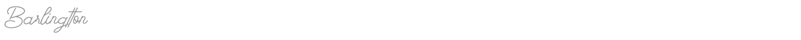 Barlingtton font preview