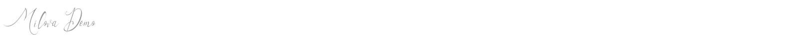 Milova font preview