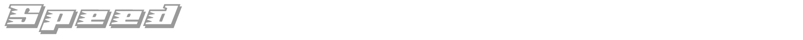 Speed Solid font preview