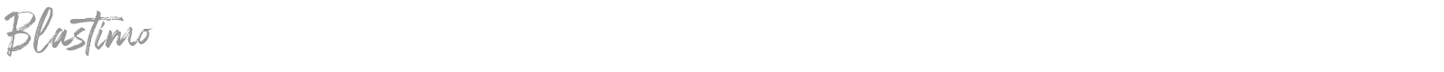 Blastimo Sans font preview