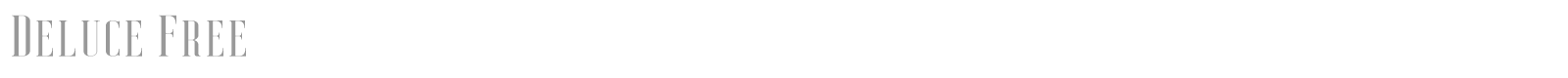 Deluce font preview