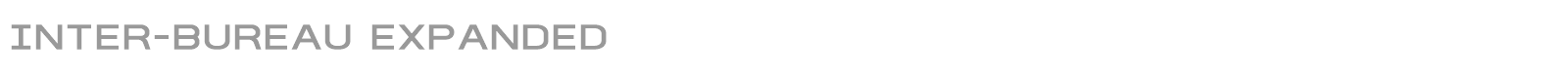 Inter-Bureau font preview