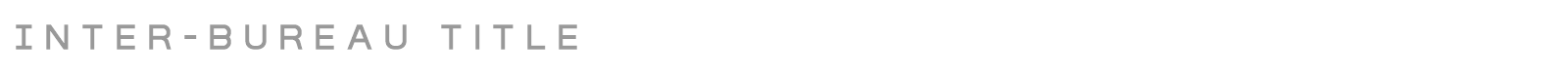 Inter-Bureau font preview