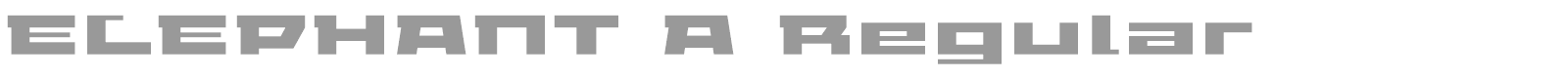 Elephant K font preview