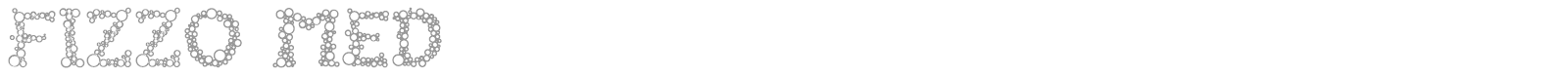 Fizzo font preview