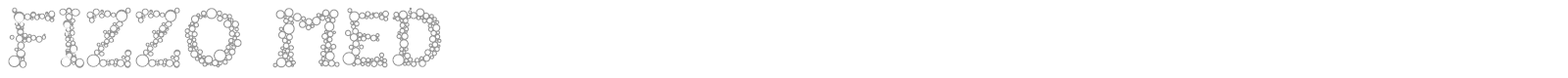 Fizzo font preview