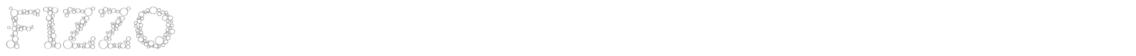Fizzo font preview