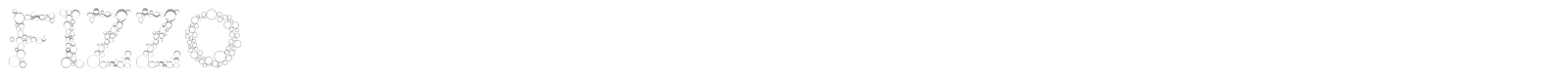 Fizzo font preview