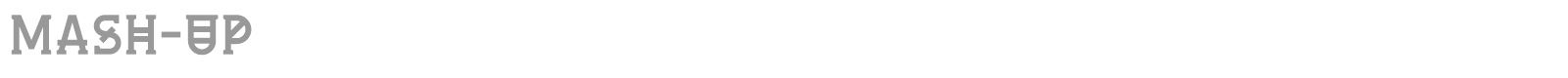 Mash-Up font preview
