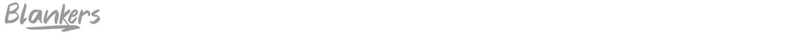 Blankers font preview