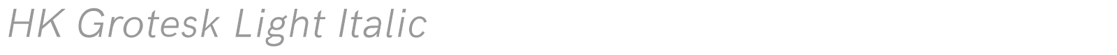 HK Grotesk font preview