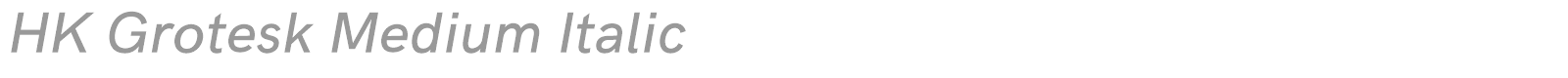 HK Grotesk font preview