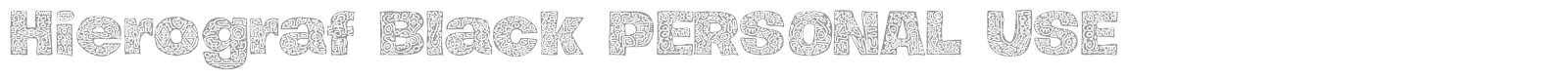 Hierograf font preview