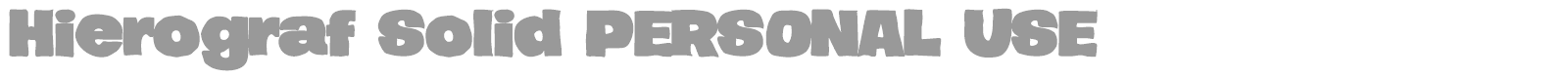 Hierograf font preview