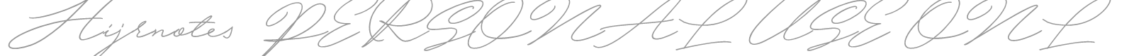 Hijrnotes font preview