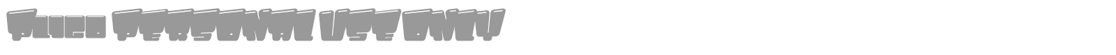 Pligo font preview
