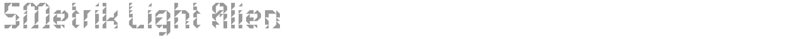 5 metrik font preview