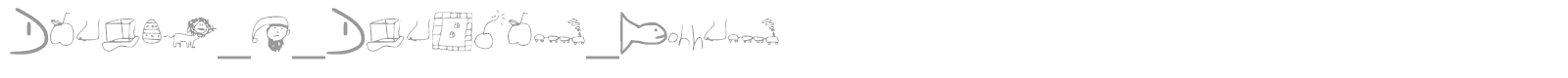 Daniel's Dingbat Font font preview