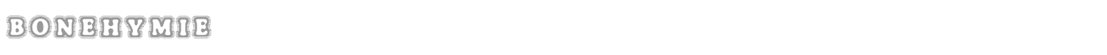 Bone Hymie font preview