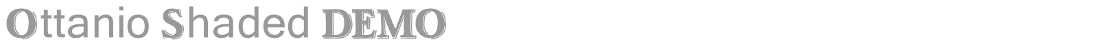 Ottanio font preview