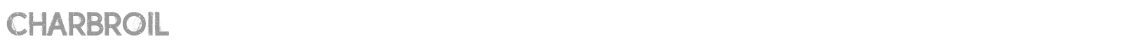Charbroil font preview