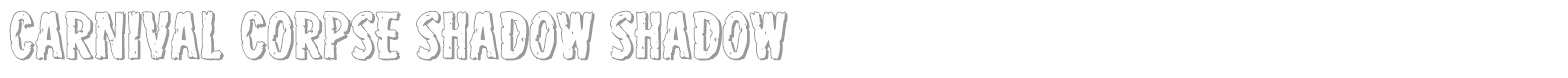 Carnival Corpse font preview