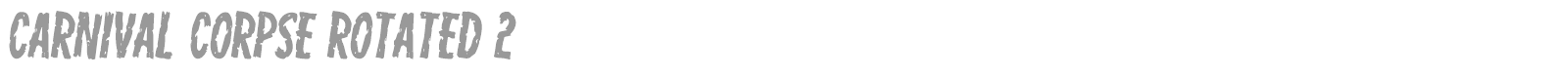Carnival Corpse font preview