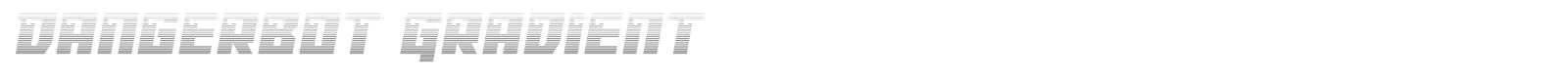 Dangerbot font preview