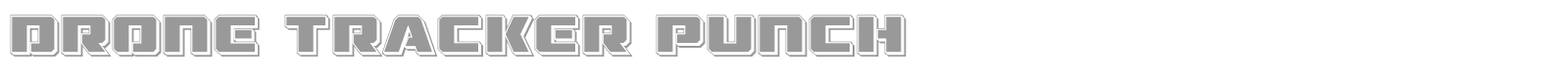Drone Tracker font preview