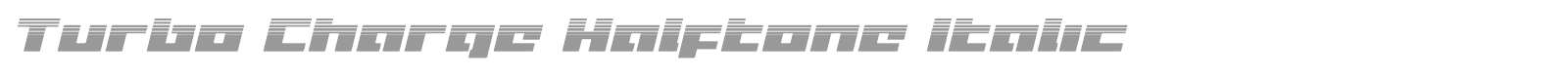 Turbo Charge font preview