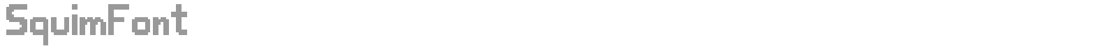 SquimFont font preview