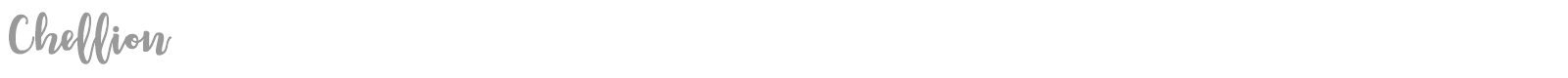 Chellion font preview