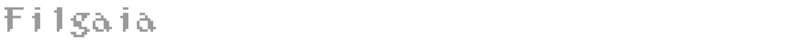 Filgaia font preview