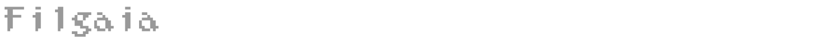 Filgaia font preview