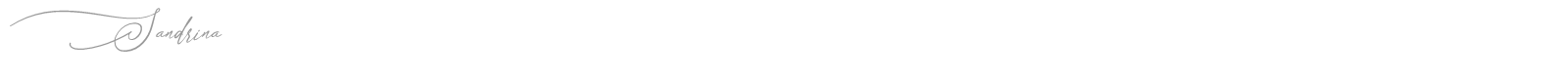 Sandrina font preview