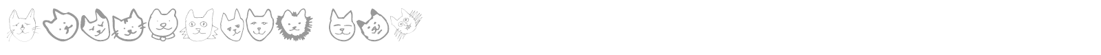 Linus Face font preview