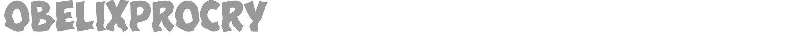 Obelix Pro Cry font preview