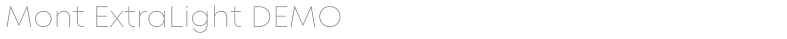 Mont font preview
