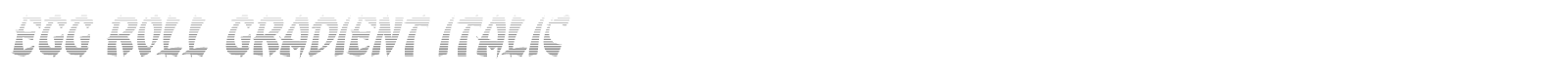 Egg Roll font preview