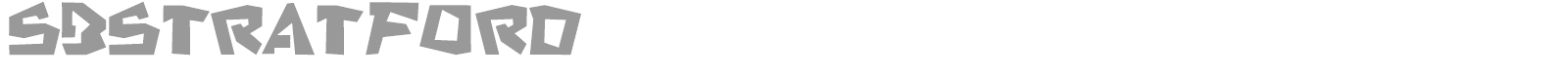 SB Stratford font preview
