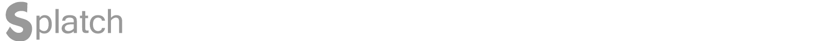 Splatch font preview