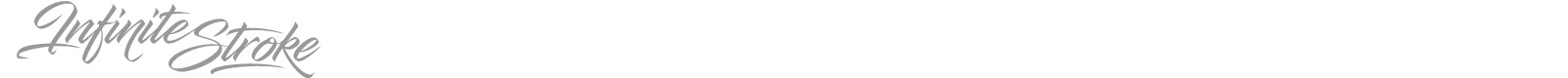 Infinite Stroke font preview