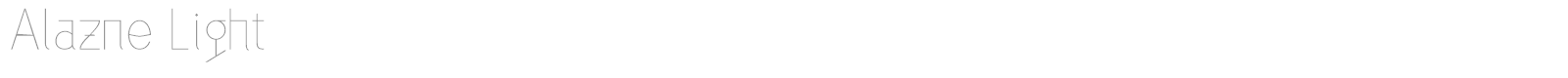Alazne font preview
