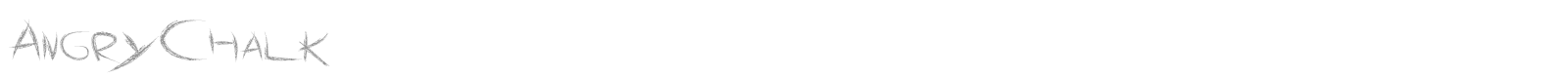 Angry Chalk font preview