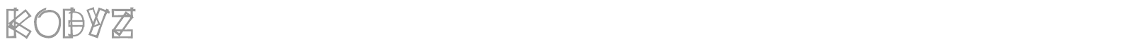 Kodyz font preview