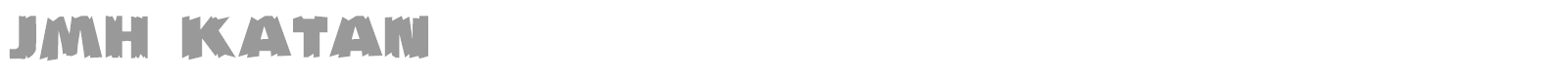 JMH Katan font preview